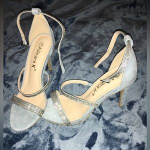 Allegra k heels light blue size 7. Asking for $15